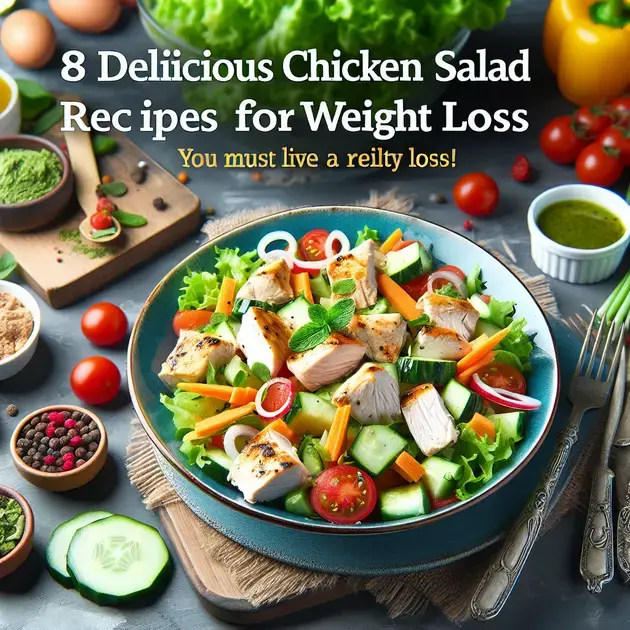 8 delicious chicken salad recipes for weight loss you must give a try! 8 delicious chicken salad recipes for weight loss you must give a try!