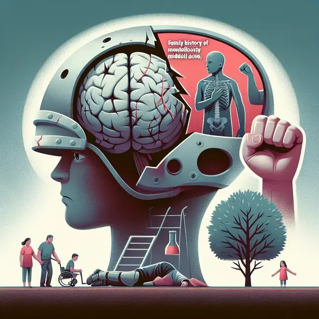 For those with CTE, family history of mental illness tied to aggression in middle age For those with CTE, family history of mental illness tied to aggression in middle age