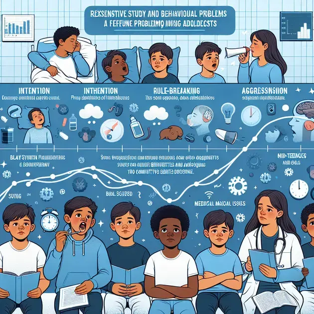 Snoring linked to behavioral problems in adolescents without declines in cognition Snoring linked to behavioral problems in adolescents without declines in cognition